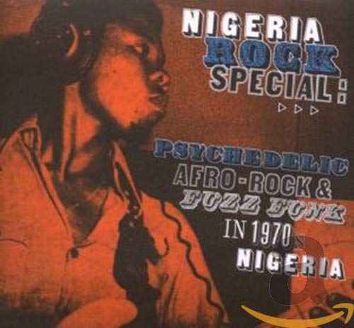 CD cover for “Nigeria Rock Special” featuring a man’s profile.