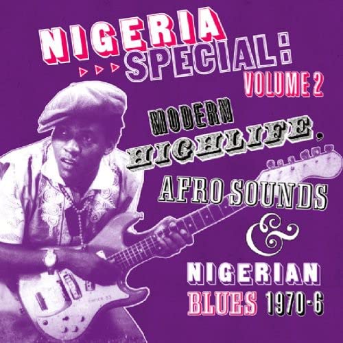 CD cover for “Nigeria Special Volume 2” featuring a guitarist.