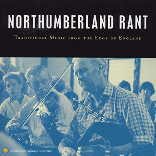 CD cover featuring two musicians playing traditional instruments, in blue tones.