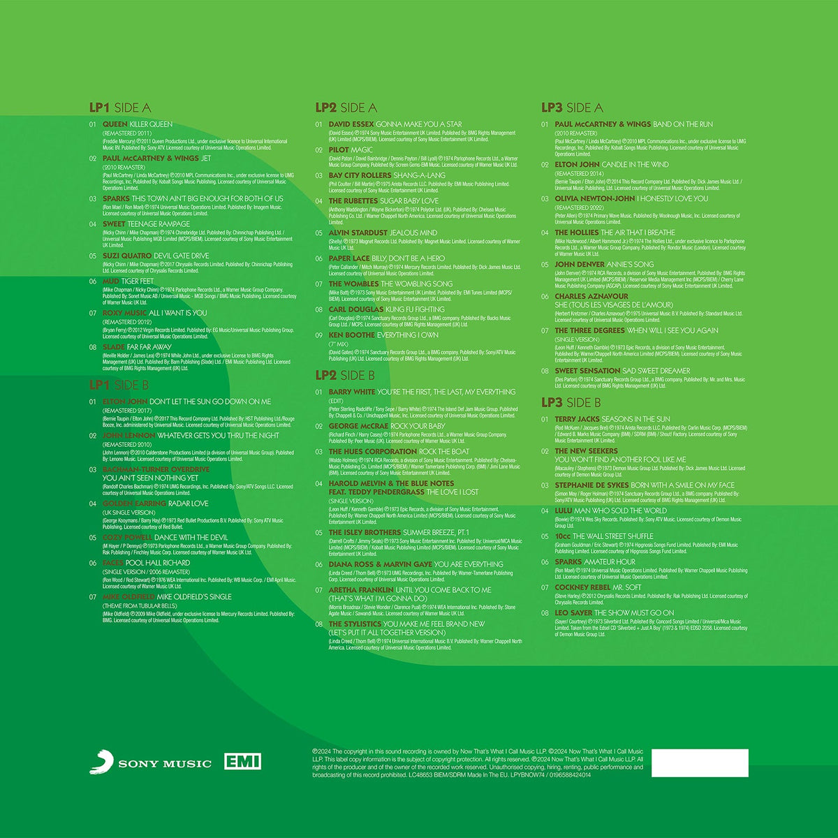 Various Artists - NOW ¿ Yearbook 1974 [VINYL]