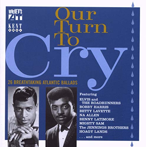 CD cover for "Our Turn To Cry" featuring portraits of singers.