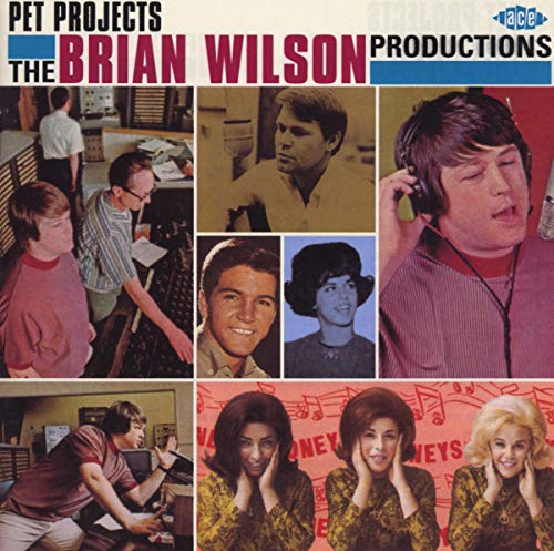 CD cover for “Pet Projects” featuring vintage photos of musicians.