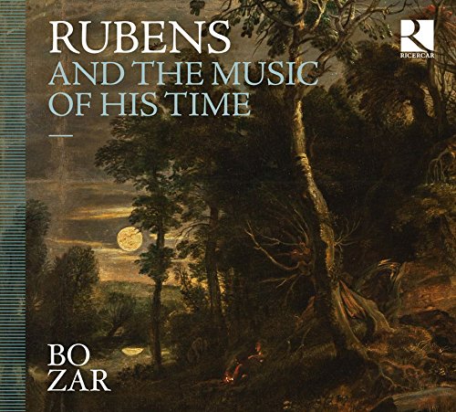 CD cover featuring a dark, forested landscape painting and text.