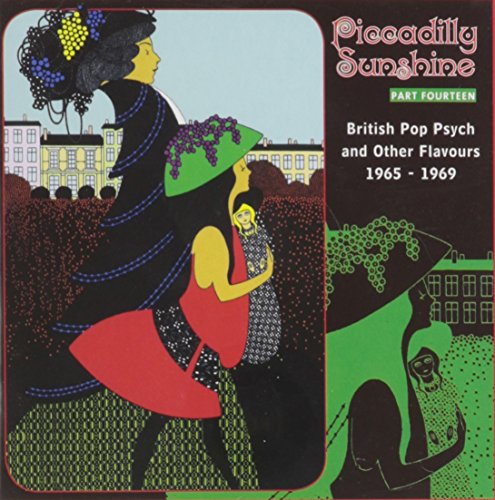CD cover: stylized women, sun, buildings in red, green, and black.