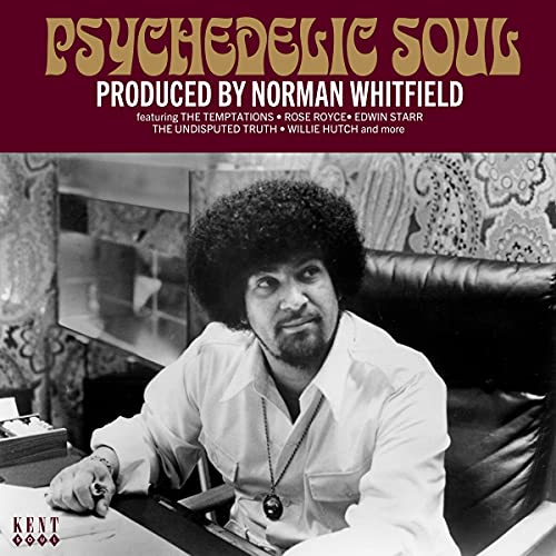 CD cover for “Psychedelic Soul” featuring a portrait of a man with an afro.