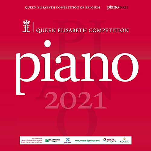 CD cover for the 2021 Queen Elisabeth Competition – Piano.
