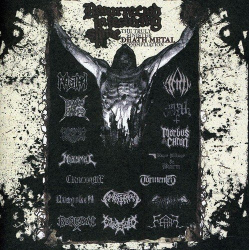 CD cover for “R.I.F.S” compilation, featuring dark, gothic metal imagery.