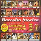 CD cover with portraits of various Italian singers and text in Italian.