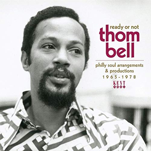 CD cover featuring portrait of Thom Bell, producer of Philly Soul music.