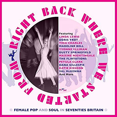 CD cover featuring a woman dancing, surrounded by pink text and artist names.