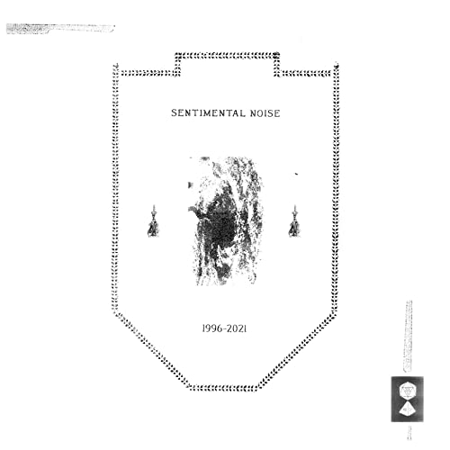 Vinyl record cover for "Sentimental Noise" with abstract, distorted portrait.