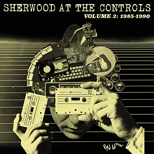 CD cover art featuring vintage audio equipment and a hand.