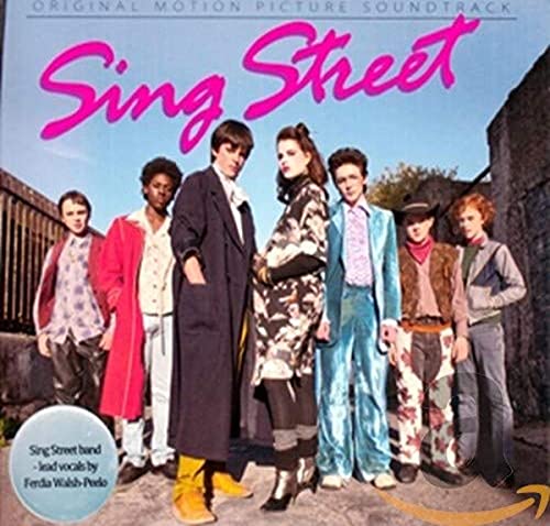 CD cover for "Sing Street" soundtrack featuring a group of young people.