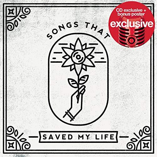 CD cover with a hand holding a flower inside a decorative frame.