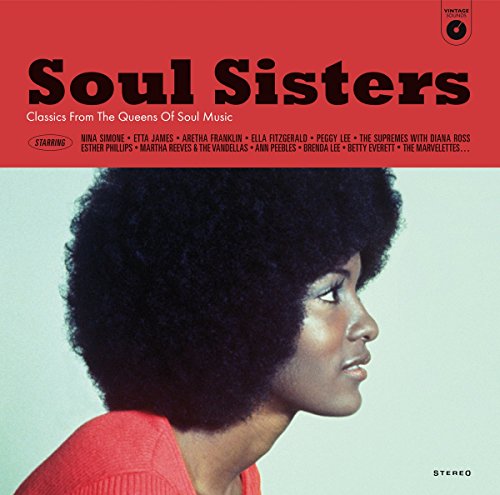 Soul Sisters" vinyl record cover featuring a woman with an afro.