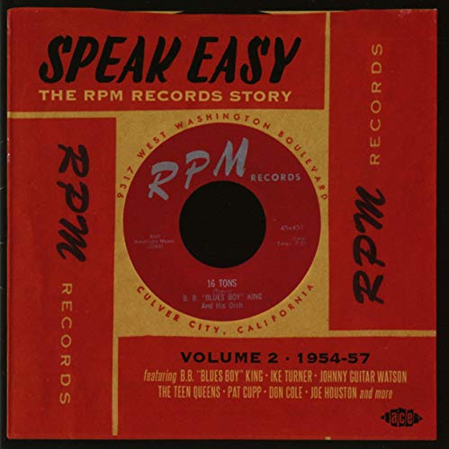 Various Artists - Speak Easy ~ The RPM Records Story Volume 2 - 1954-57 [CD]