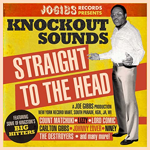 CD cover art featuring a man in glasses and text Straight To The Head.
