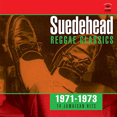 Album cover with red, green, and orange tones, featuring a person's feet.