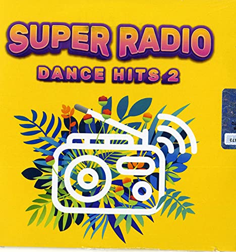 CD cover: "Super Radio Dance Hits 2" with radio and floral graphics.