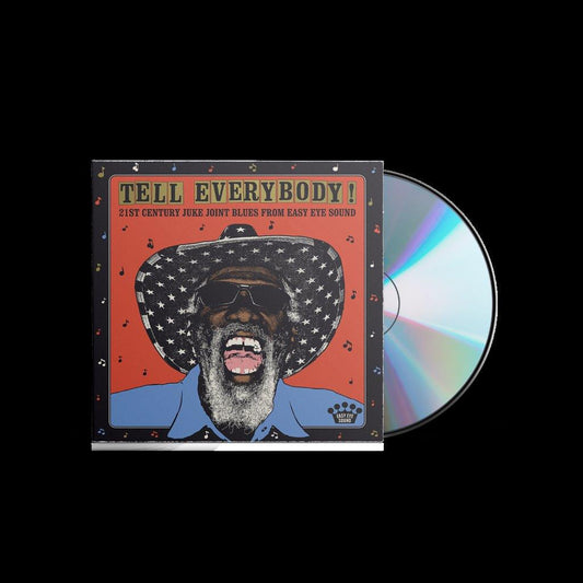CD case featuring a man in a cowboy hat and sunglasses.