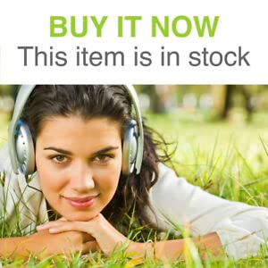 CD cover with a woman wearing headphones lying in grass.