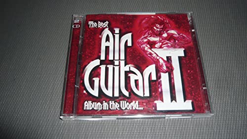 The Best Air Guitar Album in the World Vol II CD case on grey surface.