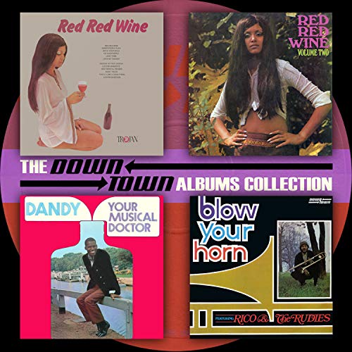 CD cover for “The Down Town Albums Collection” featuring vintage record art.
