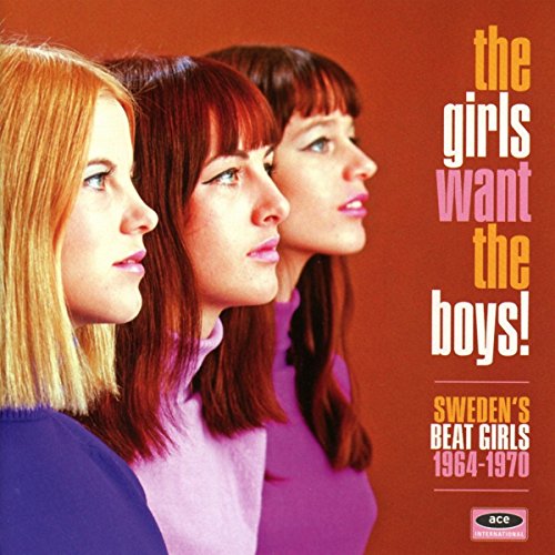CD cover featuring three women in profile with bold orange text.