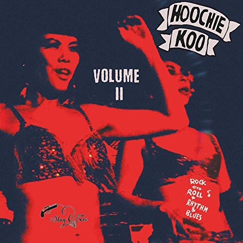 "Album cover with two women dancing, 'HOOCHIE KOO' and 'VOLUME II' text."
