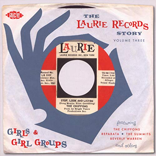 CD cover for "The Laurie Records Story, Vol. 3" featuring a hand graphic.
