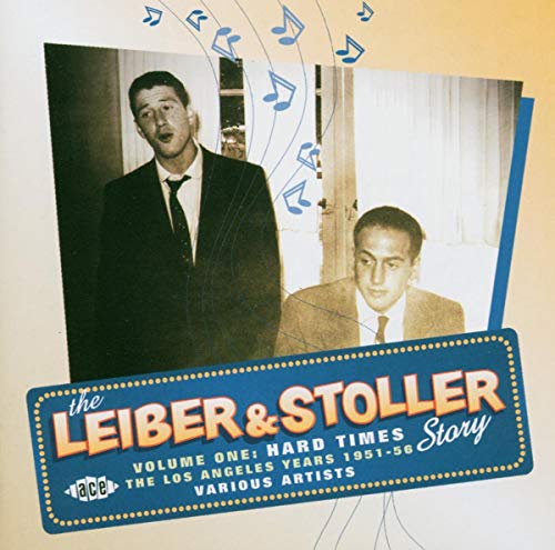 CD cover featuring two men in suits with musical notes and text.