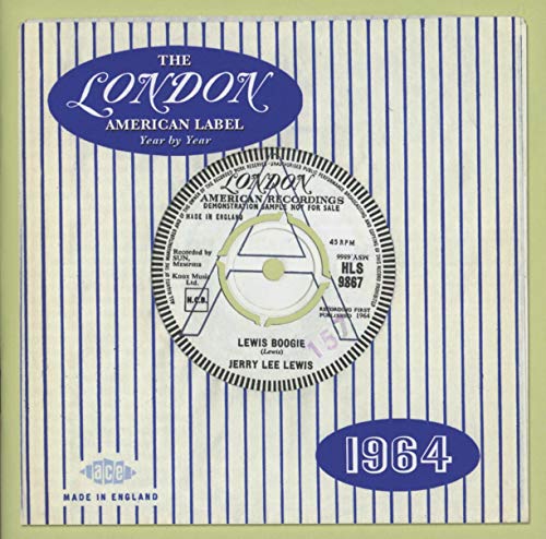 CD cover for "The London American Label Year By Year: 1964" with record label design.