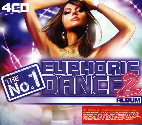 CD cover for “The No. 1 Euphoric Dance Album 2” featuring a woman.
