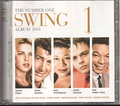 CD cover for “The Number One Swing” album featuring five portrait photos.