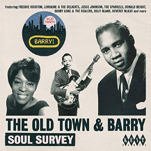 CD cover featuring portraits of soul musicians and vintage city skyline.