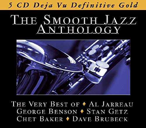 "CD cover with saxophone image and artist names on black background."