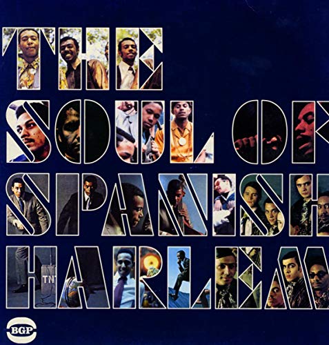 Album cover for “The Soul Of Spanish Harlem” featuring portrait collages.
