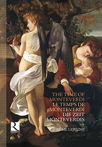 CD cover: Baroque painting of angels and figures, text "The Time of Monteverdi.