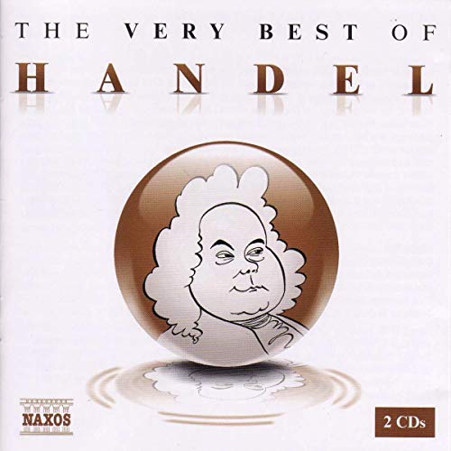 CD cover for "The Very Best of Handel" featuring a portrait.