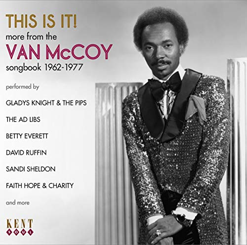 CD cover featuring Van McCoy in a sparkling suit, with artist names listed.