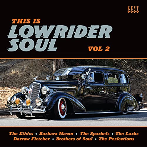 CD cover for "This Is Lowrider Soul Vol. 2" featuring a classic car.