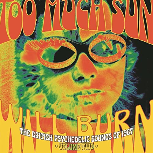 CD case with colorful, swirling psychedelic artwork; compilation album.