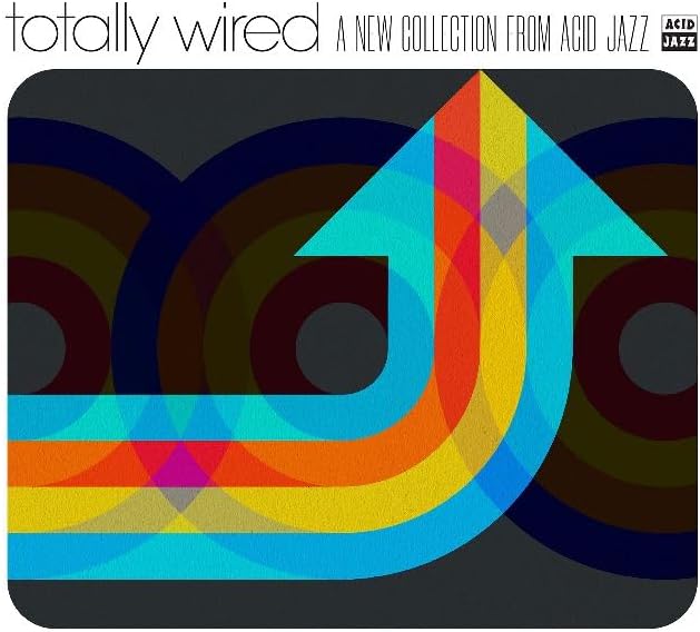 CD cover with colorful concentric circles and an upward-pointing arrow.