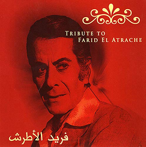 CD cover: portrait of Farid El Atrache on a red background.