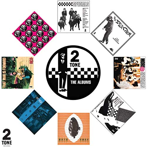 CD album covers arranged around a central Two Tone Records logo.