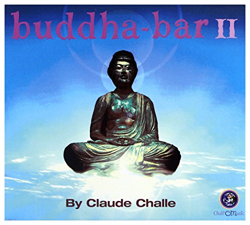 CD cover for “Buddha Bar II” featuring a Buddha statue against a blue sky.