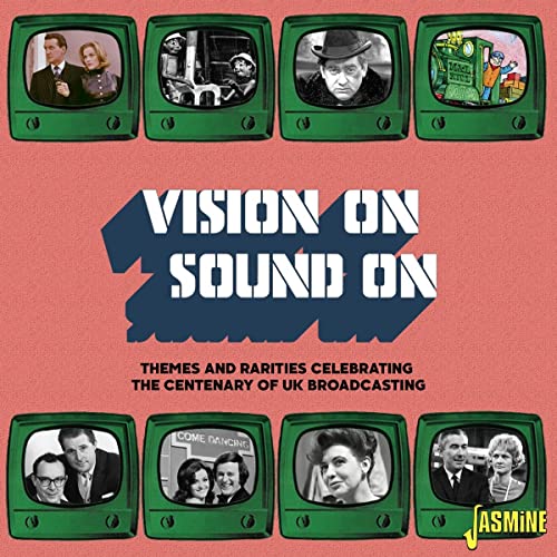 CD cover featuring vintage British television scenes and bold text.