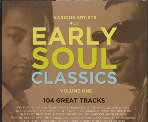 CD cover with sepia-toned men's portraits and "Early Soul Classics" text in yellow and blue.