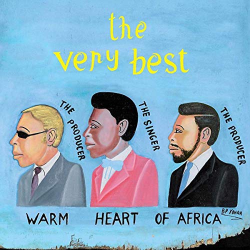 CD cover: painted portraits of four men with "Warm Heart of Africa" text.
