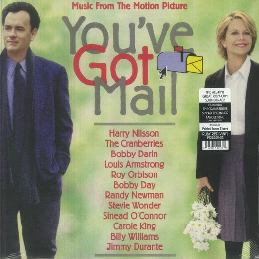 Ruby vinyl soundtrack album cover for the movie *You've Got Mail*, featuring actors.